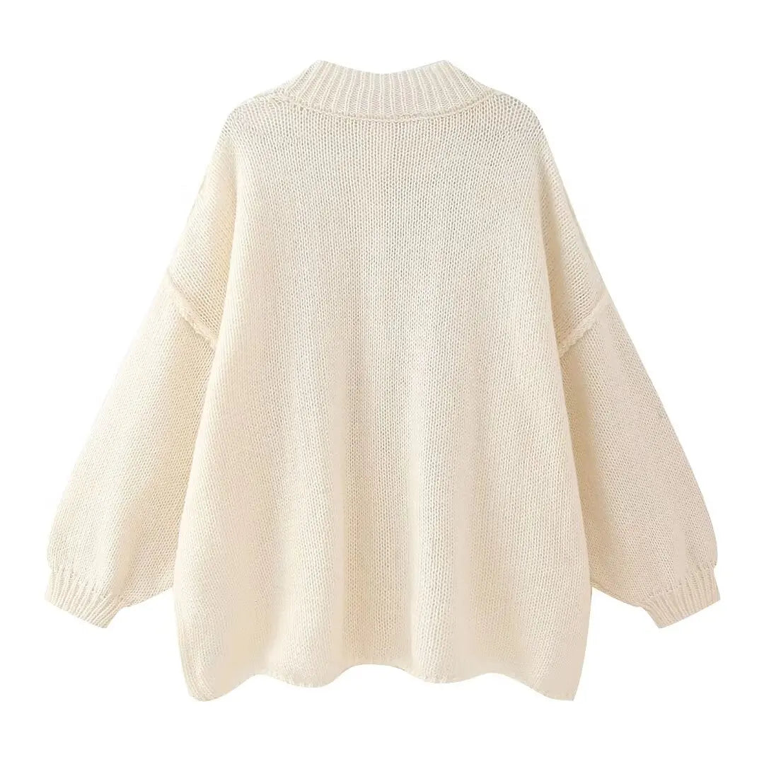 Oversized Gebreide Cardigan