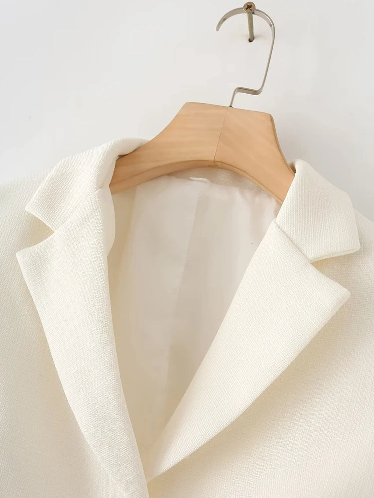 Vintage Cropped Blazer