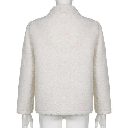 White Winter Jacket Women