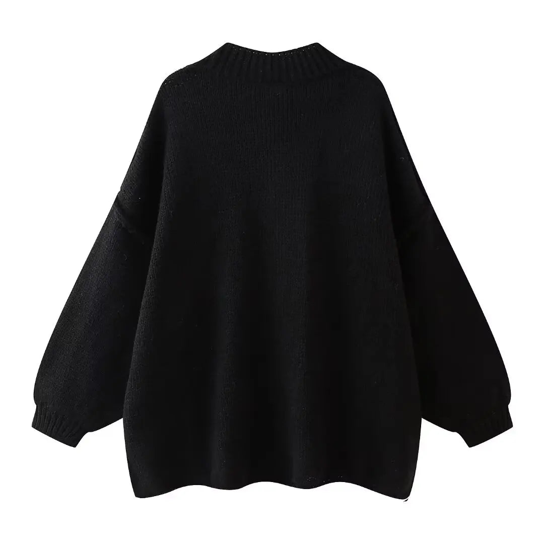 Oversized Gebreide Cardigan