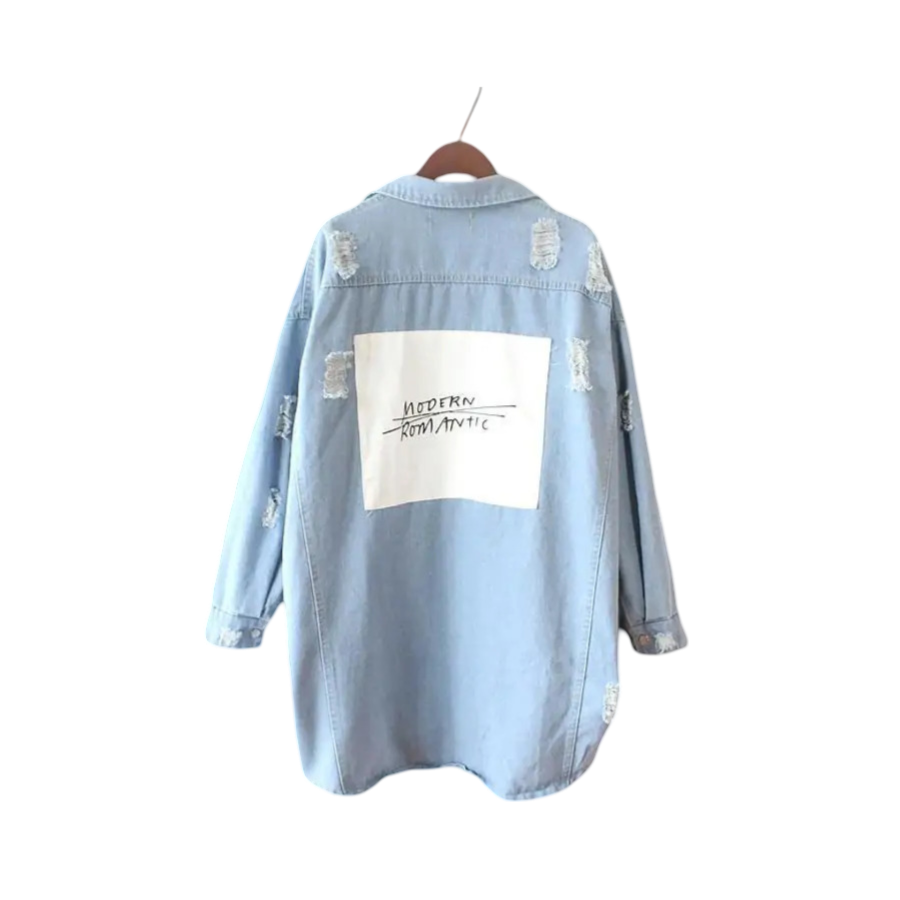 Modern Romantic Denim Jacket